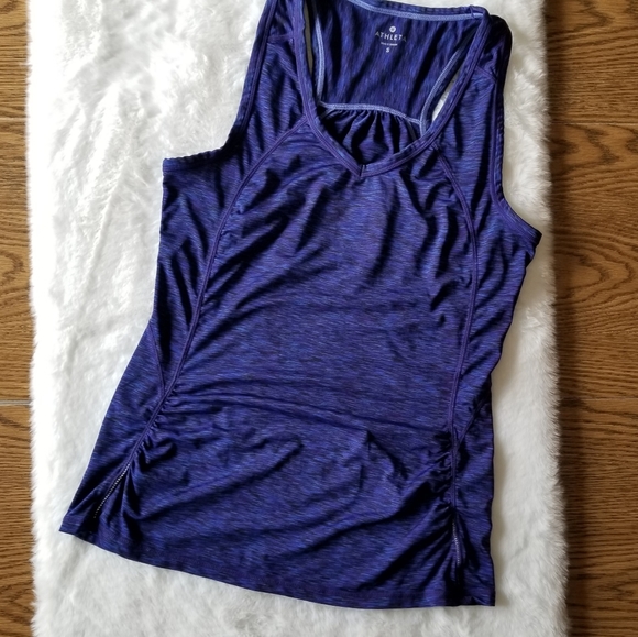 Athleta Pop Space Dye Tank Small Blue - Picture 1 of 14
